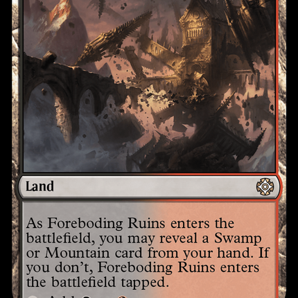 Foreboding Ruins [The Lost Caverns of Ixalan Commander]