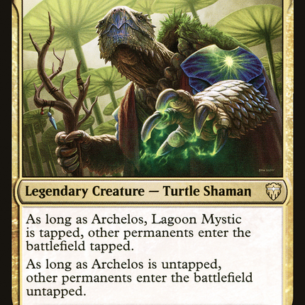 Archelos, Lagoon Mystic [Commander Legends]