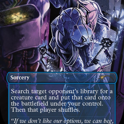 Bribery (Borderless) [Secret Lair Drop]
