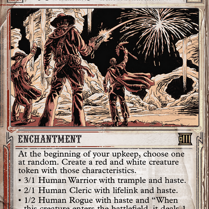 Outlaws' Merriment (Showcase) (Borderless) [Breaking News]