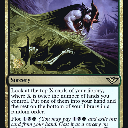 Pillage the Bog [Outlaws of Thunder Junction Promos] Prerelease Foil