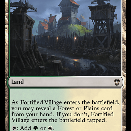 Fortified Village [Murders at Karlov Manor Commander]