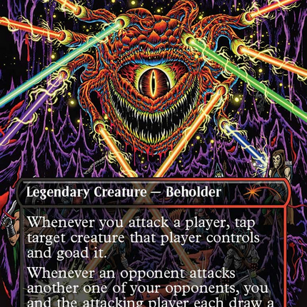 Karazikar, the Eye Tyrant (Borderless) [Secret Lair Drop] Foil