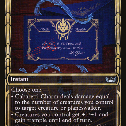 Cabaretti Charm (Showcase) [Streets of New Capenna]