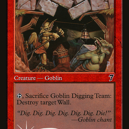 Goblin Digging Team [Seventh Edition]