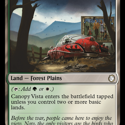 Canopy Vista [Fallout] Surge Foil