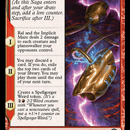 Ral and the Implicit Maze [Modern Horizons 3] Foil