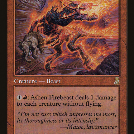 Ashen Firebeast [Odyssey]