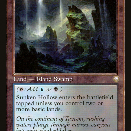 Sunken Hollow (Retro) [The Brothers' War Commander]