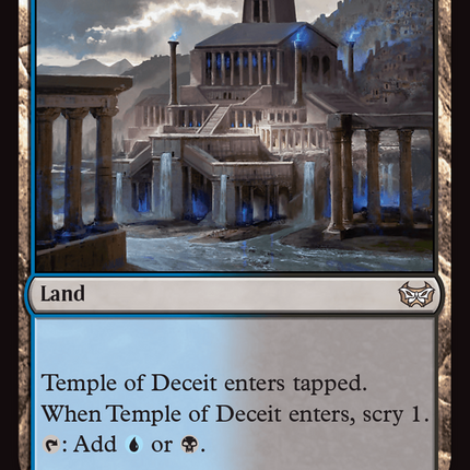Temple of Deceit [Duskmourn: House of Horror Commander]