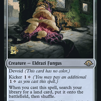 Sowing Mycospawn [Modern Horizons 3 Promos] Prerelease Foil