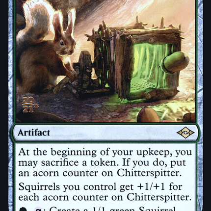 Chitterspitter [Modern Horizons 2 Promos] Prerelease Foil
