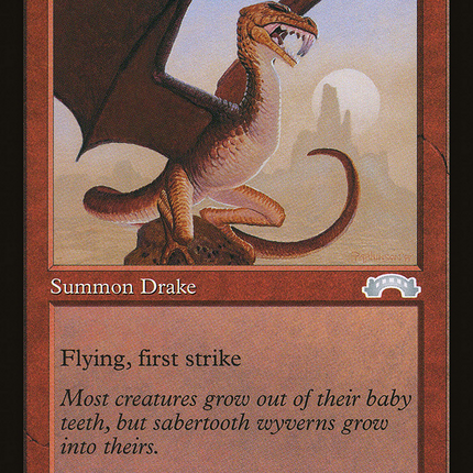 Sabertooth Wyvern (Retro) [The List]