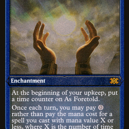 As Foretold [Double Masters 2022] Etched Foil