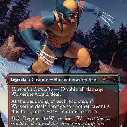 Wolverine, Best There Is (Borderless) [Secret Lair Drop] Foil