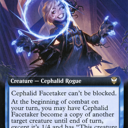 Cephalid Facetaker (Extended Art) [New Capenna Commander]