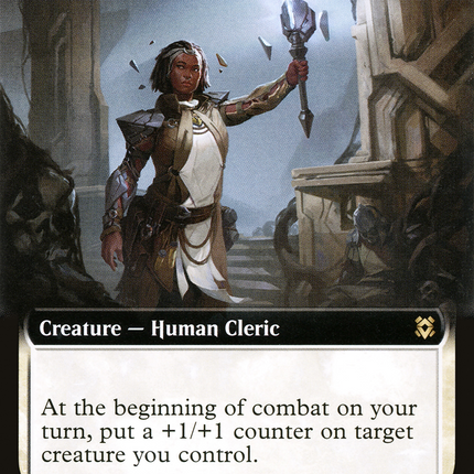 Luminarch Aspirant (Extended Art) [Zendikar Rising]