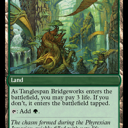 Bridgeworks Battle // Tanglespan Bridgeworks [Modern Horizons 3] Foil