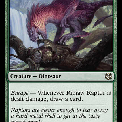 Ripjaw Raptor [The Lost Caverns of Ixalan Commander]