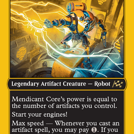 Mendicant Core, Guidelight (First-Place Foil) [Aetherdrift] Foil