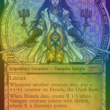 Elenda, the Dusk Rose (Showcase) [Secret Lair Drop] Foil