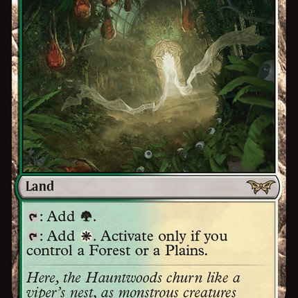 Hushwood Verge [Duskmourn: House of Horror] Foil