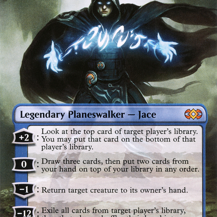 Jace, the Mind Sculptor (Borderless) [Double Masters]
