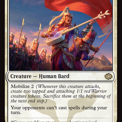 Voice of Victory [Tarkir: Dragonstorm] Foil