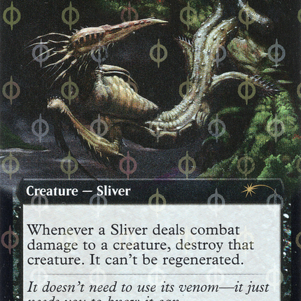 Toxin Sliver (Extended Art) [Secret Lair Drop] Step-and-Compleat Foil