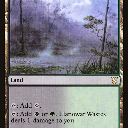 Llanowar Wastes [Commander 2019]