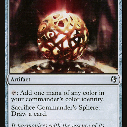 Commander's Sphere [Phyrexia: All Will Be One Commander]
