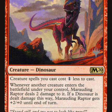 Marauding Raptor [Core Set 2020 Promos]