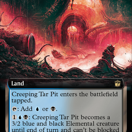 Creeping Tar Pit (Extended Art) [Doctor Who]