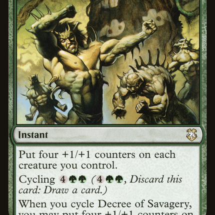 Decree of Savagery [Forgotten Realms Commander]