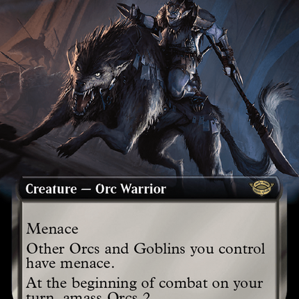 Warg Rider (Extended Art) [The Lord of the Rings: Tales of Middle-earth]