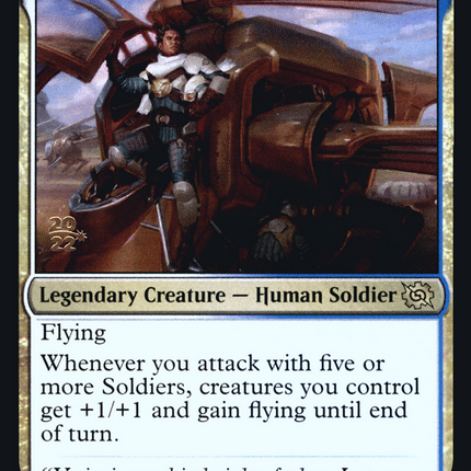 Harbin, Vanguard Aviator [The Brothers' War Promos] Prerelease Foil