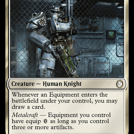 Puresteel Paladin [Fallout] Surge Foil