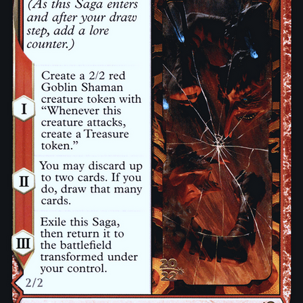 Fable of the Mirror-Breaker // Reflection of Kiki-Jiki [Kamigawa: Neon Dynasty Promos] Prerelease Foil