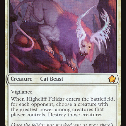 Highcliff Felidar [Game Night 2019] Foil