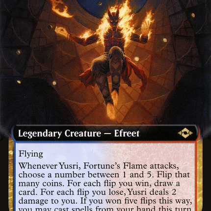 Yusri, Fortune's Flame (Extended Art) [Modern Horizons 2]
