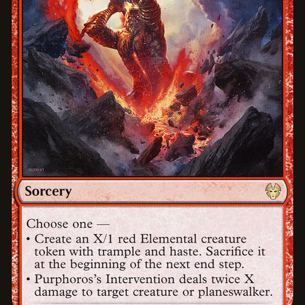 Purphoros's Intervention [Theros Beyond Death]