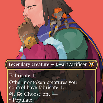 Cayth, Famed Mechanist (Showcase) (Borderless) [Modern Horizons 3 Commander] Foil