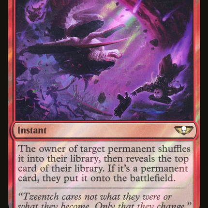 Chaos Warp [Warhammer 40,000 Commander] Surge Foil