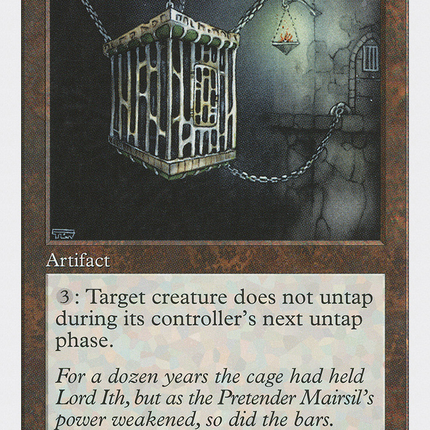 Barl's Cage [Fifth Edition]