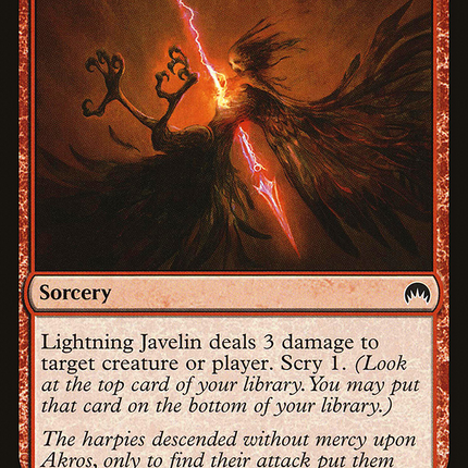 Lightning Javelin [The List]
