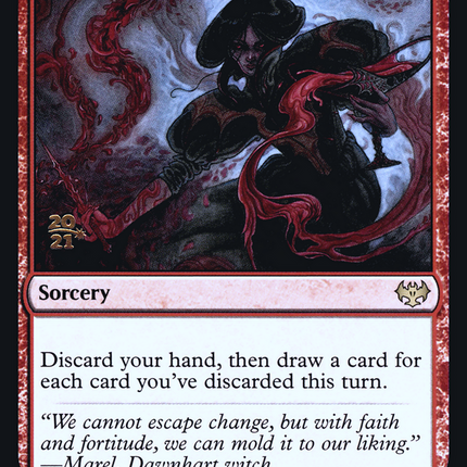 Change of Fortune [Innistrad: Crimson Vow Promos] Prerelease Foil