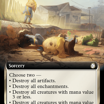 Austere Command (Extended Art) [Fallout] Surge Foil