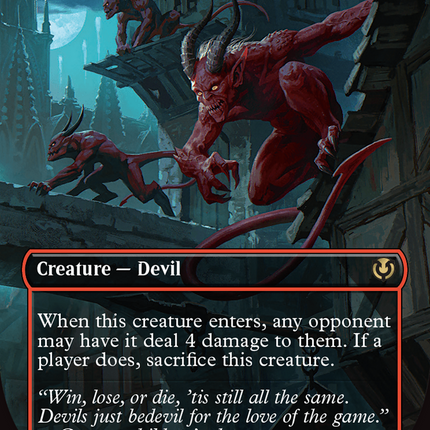 Vexing Devil (Borderless) [Innistrad Remastered]