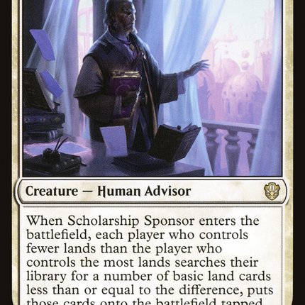 Scholarship Sponsor [Commander 2021]