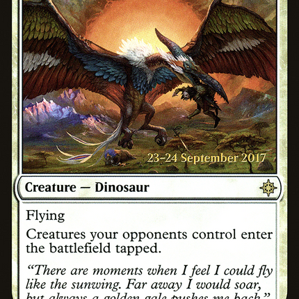 Kinjalli's Sunwing [Ixalan Promos] Prerelease Foil